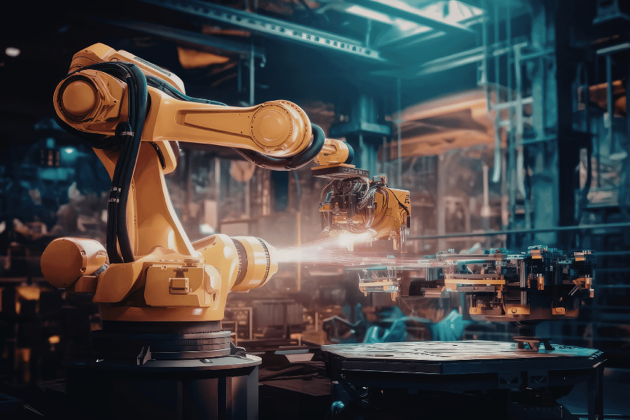 Industrial automation robotics manufacturing