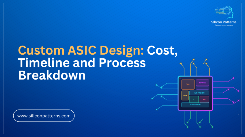 Custom ASIC Design Cost, Timeline and Process Breakdown